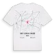 Saint-Germain-d'Anxure karta t-shirt