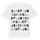 Saint-Joachim ordlek t-shirt