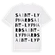 Saint-Lyphard ordlek t-shirt