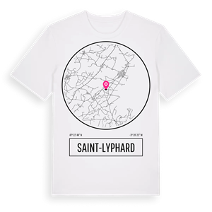 Saint-Lyphard t-shirt – ekologisk bomull t-shirt från Pinshirt