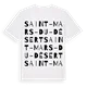 Saint-Mars-du-Désert ordlek t-shirt