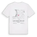 Saint-Michel-Chef-Chef karta t-shirt