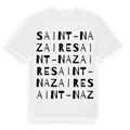 Saint-Nazaire ordlek t-shirt