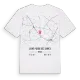 Saint-Pierre-des-Ormes karta t-shirt
