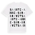 Sainte-Anne-sur-Brivet ordlek t-shirt