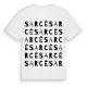 Sarcé ordlek t-shirt