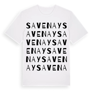Savenay ordlek t-shirt – ekologisk bomull t-shirt från Pinshirt