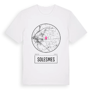 Solesmes t-shirt – ekologisk bomull t-shirt från Pinshirt