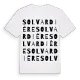 Solvardière ordlek t-shirt