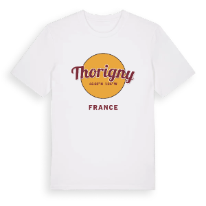 Thorigny cirkel t-shirt – ekologisk bomull t-shirt från Pinshirt