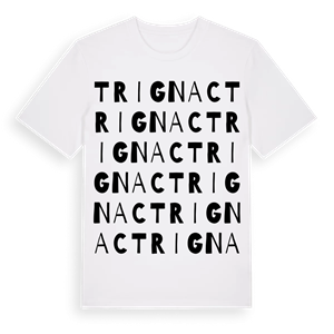Trignac ordlek t-shirt – ekologisk bomull t-shirt från Pinshirt