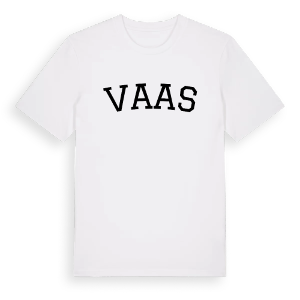 Vaas böjd t-shirt – ekologisk bomull t-shirt från Pinshirt