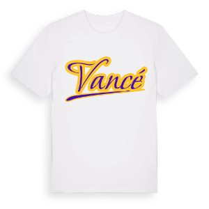 Vancé baseball t-shirt – ekologisk bomull t-shirt från Pinshirt