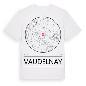 Vaudelnay t-shirt – ekologisk bomull t-shirt från Pinshirt