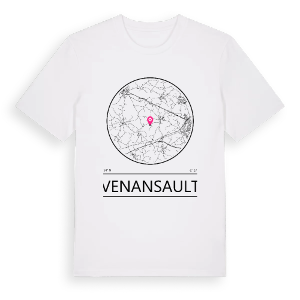 Venansault t-shirt – ekologisk bomull t-shirt från Pinshirt