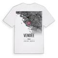 Vendée karta t-shirt