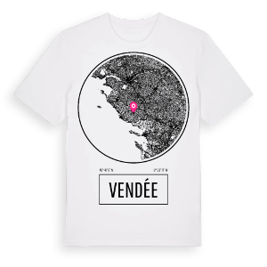 Vendée t-shirt – ekologisk bomull t-shirt från Pinshirt