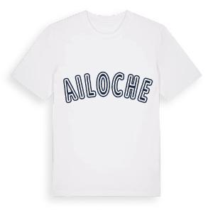 Ailoche college t-shirt – ekologisk bomull t-shirt från Pinshirt