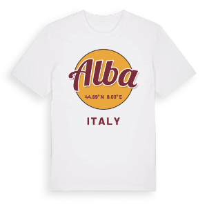 Alba cirkel t-shirt – ekologisk bomull t-shirt från Pinshirt