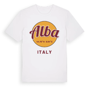 Alba cirkel t-shirt – ekologisk bomull t-shirt från Pinshirt