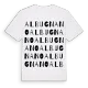 Albugnano ordlek t-shirt