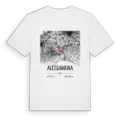 Alessandria karta t-shirt