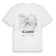 Alessandria karta t-shirt