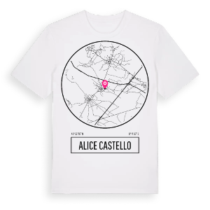Alice Castello t-shirt – ekologisk bomull t-shirt från Pinshirt