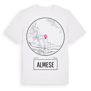 Almese t-shirt – ekologisk bomull t-shirt från Pinshirt