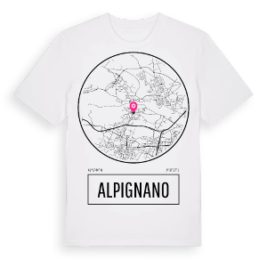 Alpignano t-shirt – ekologisk bomull t-shirt från Pinshirt