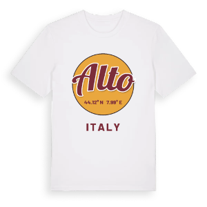 Alto cirkel t-shirt – ekologisk bomull t-shirt från Pinshirt