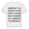 Andrate ordlek t-shirt