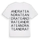 Andrate ordlek t-shirt