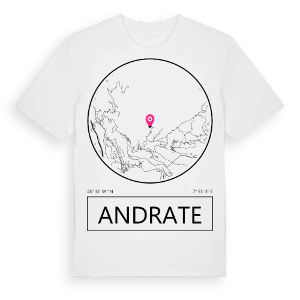 Andrate t-shirt – ekologisk bomull t-shirt från Pinshirt