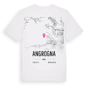 Angrogna karta t-shirt – ekologisk bomull t-shirt från Pinshirt