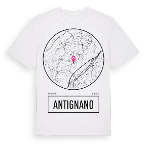 Antignano t-shirt – ekologisk bomull t-shirt från Pinshirt