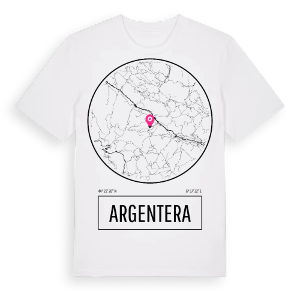 Argentera t-shirt – ekologisk bomull t-shirt från Pinshirt