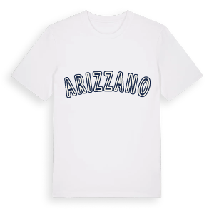 Arizzano college t-shirt – ekologisk bomull t-shirt från Pinshirt