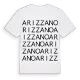 Arizzano ordlek t-shirt