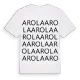 Arola ordlek t-shirt