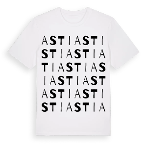 Asti ordlek t-shirt – ekologisk bomull t-shirt från Pinshirt