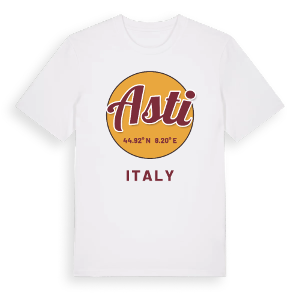 Asti cirkel t-shirt – ekologisk bomull t-shirt från Pinshirt