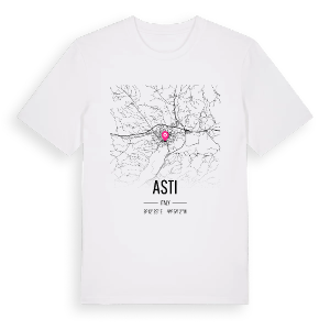 Asti karta t-shirt – ekologisk bomull t-shirt från Pinshirt