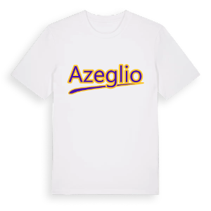 Azeglio baseball t-shirt – ekologisk bomull t-shirt från Pinshirt
