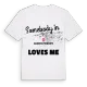 Någon i Bagnolo Piemonte älskar mig t-shirt