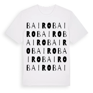 Bairo ordlek t-shirt – ekologisk bomull t-shirt från Pinshirt