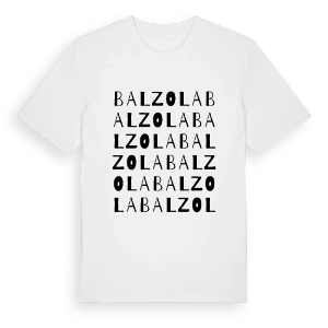 Balzola ordlek t-shirt – ekologisk bomull t-shirt från Pinshirt