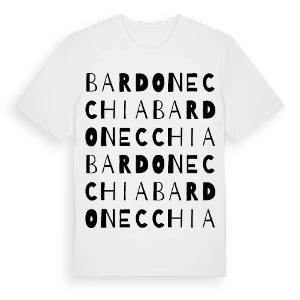 Bardonecchia ordlek t-shirt – ekologisk bomull t-shirt från Pinshirt