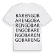Barengo ordlek t-shirt
