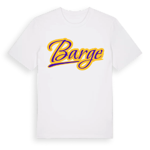 Barge baseball t-shirt – ekologisk bomull t-shirt från Pinshirt